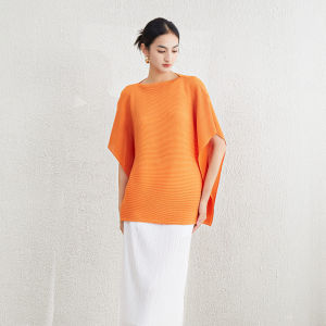 Z5017 One Size (45-75kg) Sanzhai Summer Short-Sleeved Top Female Plus Size Slimming Versatile Five-Quarter Sleeve T-Shirt