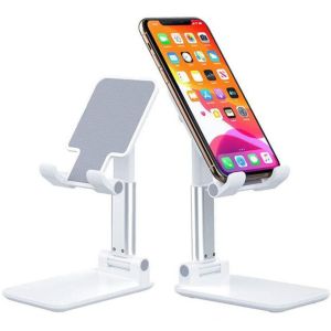 Kệ Đỡ Điện Thoại Máy Tính Bảng. Khung Gấp Gọn Chắc Chắn Khi Để Điện Thoại Góc Xoay Linh Hoạt - Giải Phóng Đôi Tay
