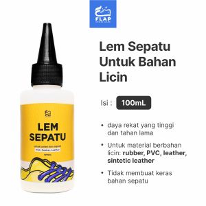 Flap Shoes Care Lem Sepatu Super Kuat Tahan Air bahan Karet