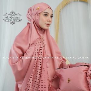 COD Mukena Dewasa Lasercut Mewah Premium