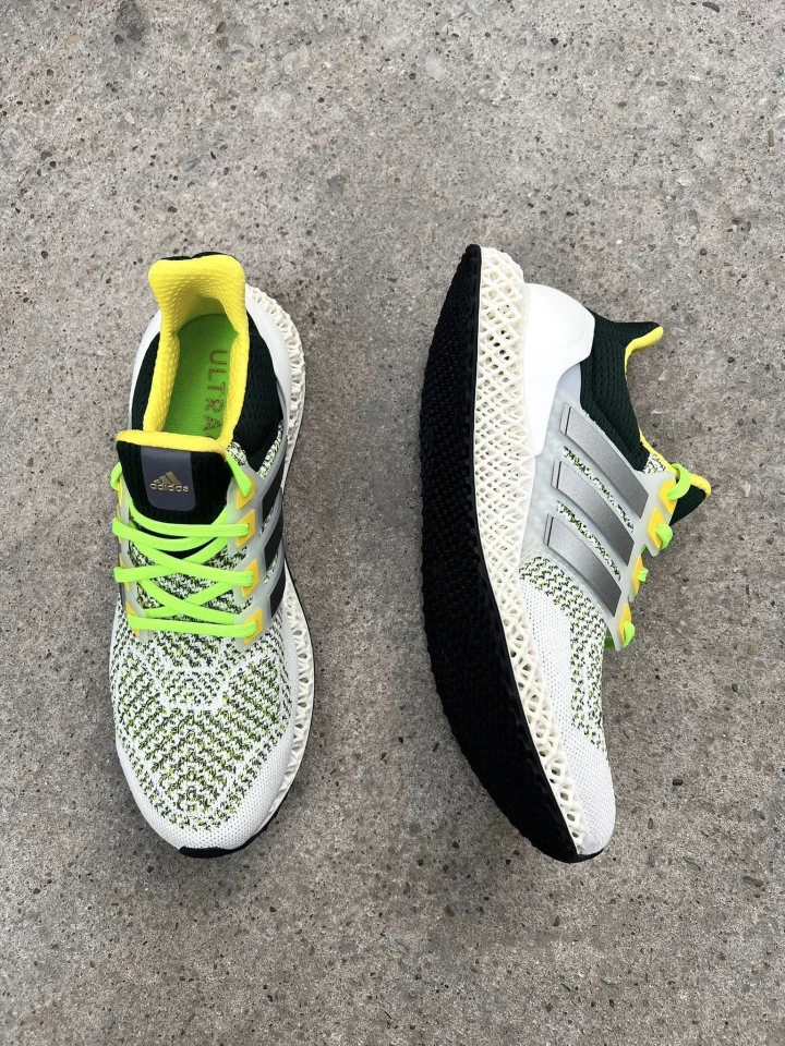 Giày Adidas Ultra 4D sneaker thể thao nam nữ xanh trắng GZ1336