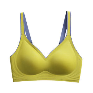 OK Bra M-XXL Plus Size Bra Women SUJI Jelly No Trace No Steel Ring Small Chest Gathered Anti-sagging Adjustable Strap Latex Underwear