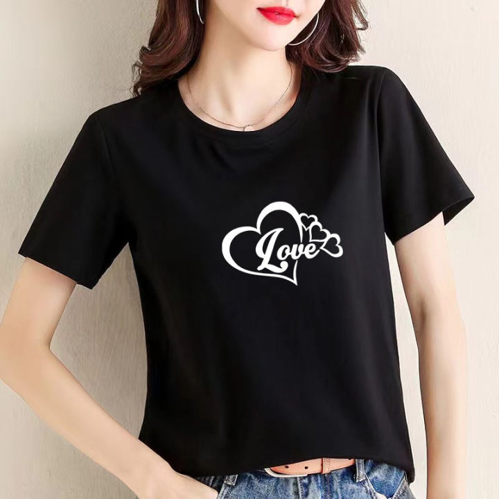 casual women t shirt short sleeve summer tshirt woman t shirt for women ...