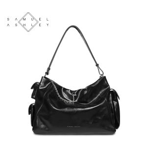 Samuel Ashley Women Marley Leather Hobo