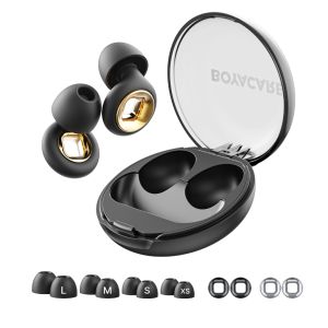 Muyuan~BOYACARE G101 Earplugs Noise Reduction Ear Plug for Sleeping Focus Study Travel Soft Silicone Reusable