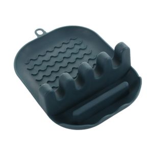 KECTTIO Kitchen Foldable Plastic Pot Lid Stand Utensil Rack Cutting Board Holder Spoon Rest