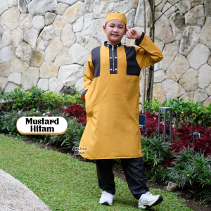 BAJU KOKO ANAK LAKI LAKI SETELAN KOKO TURKI ANAK USIA 1-14 TAHUN ARKEN BAHAN KATUN TOYOBO FODU
