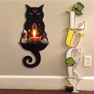 DFYER56 หัตถกรรมหัตถกรรมหัตถกรรม เชิงเทียนไม้แกะสลัก เรียบเนียน สัตว์สัตว์สัตว์ ขาตั้งจอแสดงผลคริสตัล สร้างสรรค์และสร้างสรรค์ แข็งแรงทนทาน ชั้นวางของตกแต่งคริสตัล ยืนแสดง