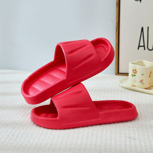 [Free Shipping] Casual And Stylish Summer New Model Comfortable Couple Indoor Non-Slip Bathroom Slippers For Bathing And Home Use