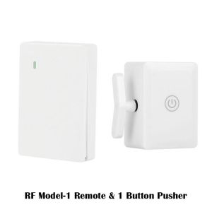 MECOME Infrared/RF Button Pusher Rechargeable Smart Wireless Light Button Lazy Artifact Remote Switch Home Accessories