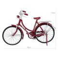 Mini 1:10 Alloy Model Bicycle Diecast Metal Finger Mountain Bike Retro Bike Adult Collectible Children Toy. 