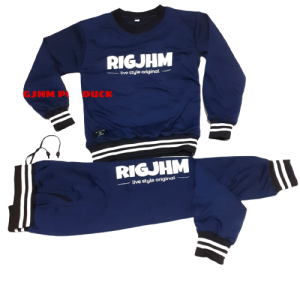 LARIS Sweeter Jogger Anak Usia 1-14 tahun Baju Anak Lengan Panjang Kaos Olahraga 2 kantong Celana Kanan Kiri  Setelan Anak Hoodie + Celana Joger