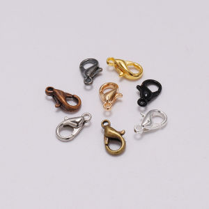 St.kunkka 10-50PCS 10/12/14/16/18/21mm Alloy Lobster Clasps Hooks Chain For Bracelet Necklace Connectors DIY Jewelry Making Findings Supplies