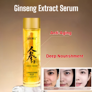 【30 Years Younger】Ginseng Gold Polypeptide Extract Liquid Anti-aging  Lighten Fine Lines Moisturizing Facial Serum