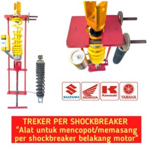 Treker Shockbreaker Belakang motor Alat buka pasang shock belakang