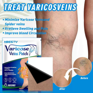 【HSA Certification】8 Intravenous Health Patches/Box | Natural Herbal Formula | Relieve leg soreness and pain | Improve varicose veins | Special for sitting for a long time