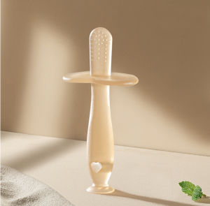 [24H Ship]Morandi Baby Teether Molar ToyBPA Free No Toxic PacifierFood Grade Soft Silicone Teether