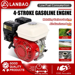 【COD】Gas Engine High Speed 9.5HP/7.5HP Four Stroke Air Cooled Gasoline Engine Power 170F - Can Be Adapted To Various Types Of Machines