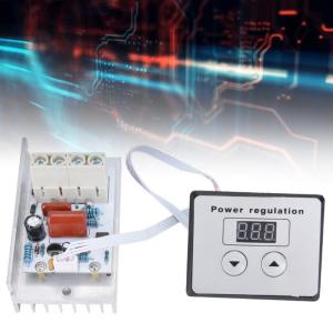 10000W SCR Digital Display Power Regulation Voltage Controller AC220V 80A for Motor Speed and Temperature Regulation