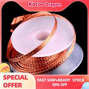 Kocoo 1 cái 3.0mm 1.5m 3.0m Desoldering Braid Hàn Remover dây bấc sửa chữa công cụ mới