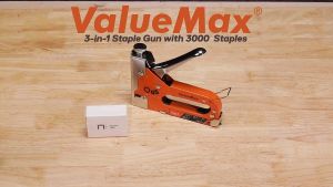 4 in 1 Stapler Nail Gun Staple Gun Nailer Furniture Tool Wood Frame Stapler Stainless Steel Hand Tool 800pc Staples 钉枪