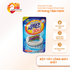 Bột Tẩy Lồng Máy Giặt Bột Vệ Sinh Lồng Giặt Làm Sạch Cặn Bẩn Và Mùi Hôi