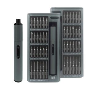 Rechargeable 50 In 1 Wireless Electric Screwdriver Kit With Quiet Motor And 4 LED Light Suitable For Precise Repair Work