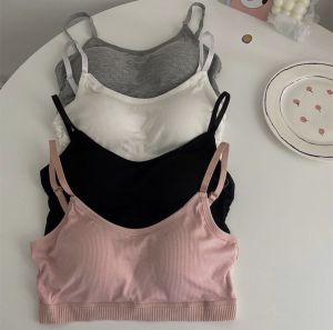 OU SHI168shope เสื้อในร่างกาย ชั้นโครงกับ เสื้อผ้าร่อง 3ตะขอ เสริมฟองน้ำ หรือล้าง ตามสี พร้อมส่ง
