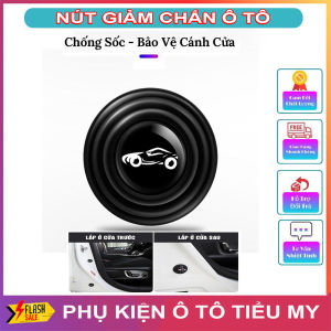 (16 NÚT) Nút Cao Su Giảm Chấn Cánh Cửa Ô Tô Chống Va Đập Giảm Tiếng Ồn Bảo Vệ Cửa Capo Và Cốp Xe