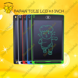 [ST-RT] LCD Drawing Writing Tablet 8.5 Inch Mainan Papan Tulis Bisa Hapus Board Digital Pad Edukasi Pen Gambar Easy Writting 85" Tab untuk Anak Menggambar Belajar Menulis Gambar Edukatif