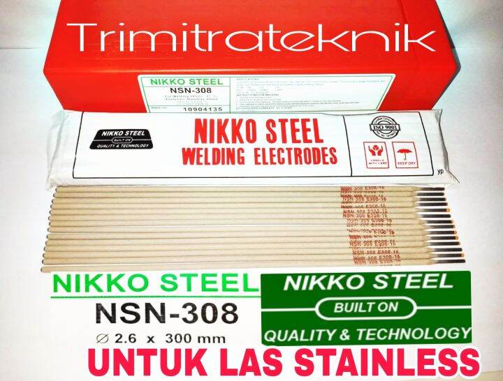 Kawat Nsn Kawat Las Stainless Nsn Diameter Mm Untuk Pengelasan Besi Stainless Steel