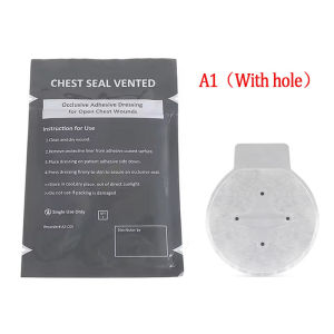 Thoracic Wound Sealing Patch High Adhesive Sterile First Aid Chest Trauma Care Rescue Bandage