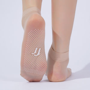 ANTI SLIP THIN HEALTH SOCKS WOMEN STOKING MUSLIM MUSLIMAH SOCK LADIES SOCKS SUMMER THIN CRYSTAL SILK BREATHABLE COTTON BOTTOM SOCKS PEREMPUAN WANITA
