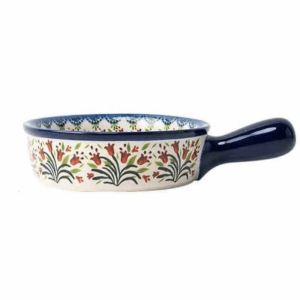LINSBAYWU With Handles Ceramic Baking Tray Double Ear Rectangular Baking Dish Steak Pasta Plate Versatile Fruit Salad Bowl Microwave Safe
