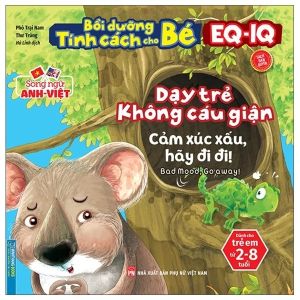 [Song ngữ AV] Sách tranh bồi dưỡng tính cách cho bé EQ- IQ từ 2-8 tuổi (lẻ tùy chọn) Minh Thắng