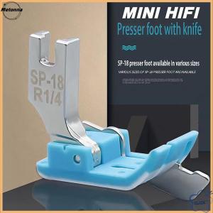 Follow Get More【Metonna】 1PC Plastic SP-18 edge presser foot embedded line presser foot flat car plastic beef tendon edge presser foot sewing accessories