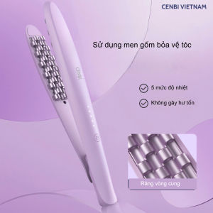 Máy dập phồng chân tóc VYANH x CENBI chân tròn thế hệ mới 5 mức nhiệt - Bảo hành 6 tháng