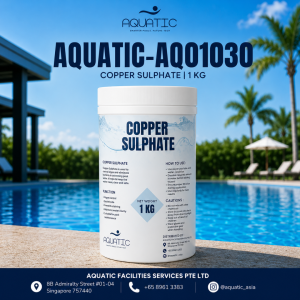 Copper Sulphate 1KG For Swimming Pool | Algaecide Water Treatment | Pool Chemical Anti Algae