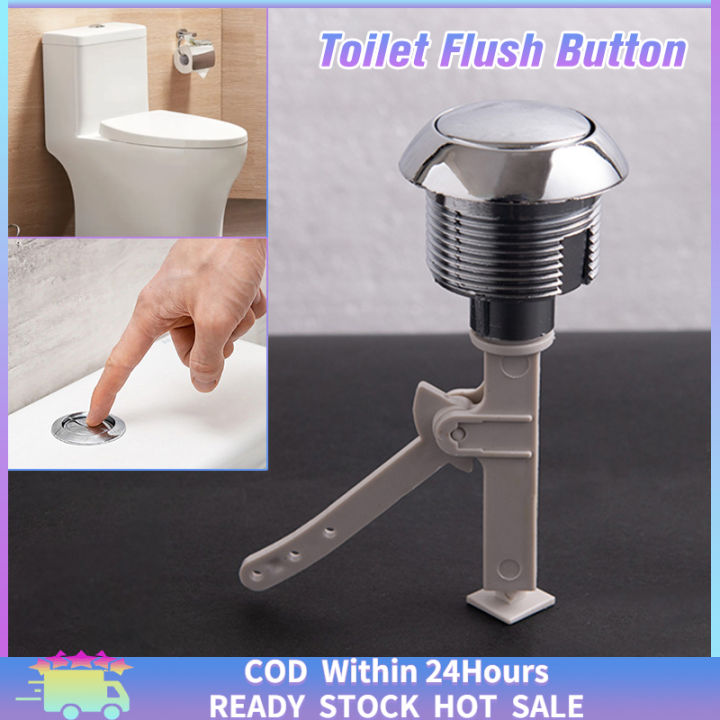 [Fast Delivery] 37mm Toilet Flush Button Rods Replacement Single Flush