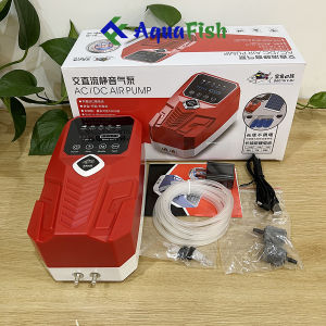 Máy sục khí oxy tích điện Baoyu BY A5 và BY A6 (máy khỏe êm tích điện dài tặng kèm dây và quả sủi)