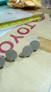 kancing klip panah 2.7mm