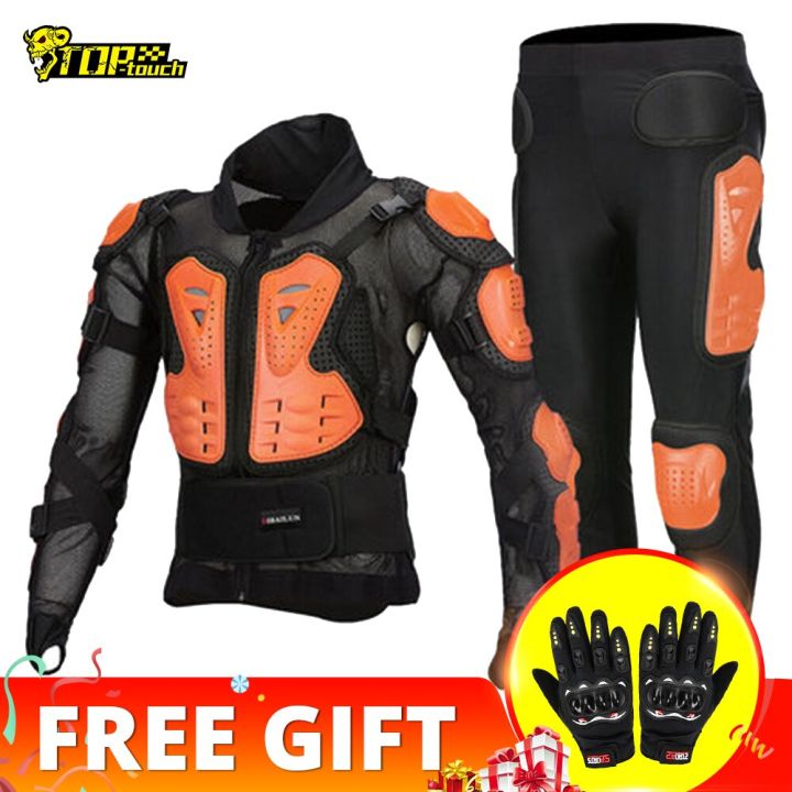 Dirt Bike Gear For Men HEROBIKER Motorcycle Armor Gear (XXL