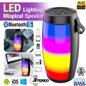 Mudah Alih K12 Pembesar Suara Karaoke Tanpa Wayar Mini Dengan Mikrofon Bluetooth Karaoke K12 Home KTV Karaoke Parti Lampu RGB Mesin Hadiah Untuk Hari Lahir Pembesar Suara Karaoke Tanpa Wayar