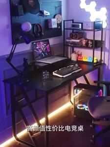 Computer Table Gaming Table Desk Professional Home Office Desks Gaming Tables Desk Gaming Desktop Table Carbon Fiber Game Tables Workbench More Sizes 电脑桌