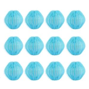 Multiuse Pet Furs Collector Balls for Washing Machine Reusable Fabric Safe Hair Remover for Dog Cats Owners 12PCS