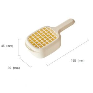 Fruit Drain Basket Compact Hand-held Drain Basket for Washing Draining Fruit Vegetables Reusable Kitchen Strainer with Handle