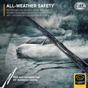 HELLA Germany Nanotechnology Premium 2.0 Wiper Blade Graphite-coated