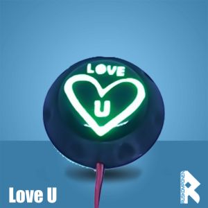 Logo LED Emblem Menyala Lampu Motor LED emblem motor universal lampu stop motor lampu sein motor lampu variasi NightRider Emblem Led Solusi Canggih untuk Membuat Logo Motor Terlihat Lebih Keren logo Love U