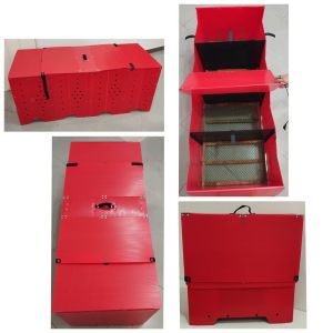 4 cage / Apatan Folding Plastic Cage for Gamefowl Derby box