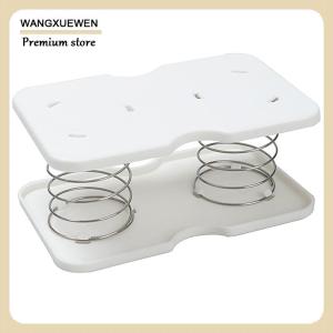 [COD] Creative Spring Holder Tissue Box Automatic Lift Spring Loaded Tissue Box Tissue Spring Bracket Car Tissue Box Spring Holder